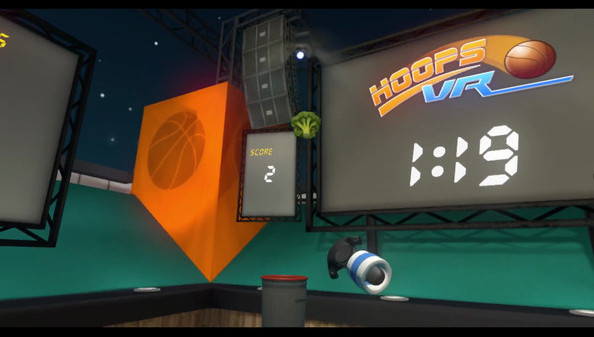 Игра Hoops VR, скриншот