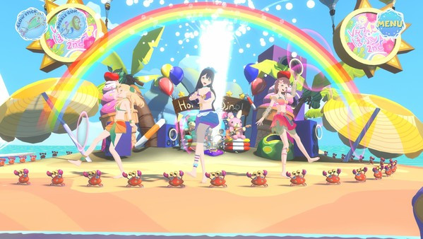 Игра Hop Step Sing! VR Live Hop☆Summer 2nd, скриншот