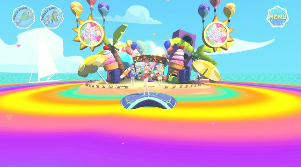 Игра Hop Step Sing! VR Live Hop☆Summer 2nd, скриншот