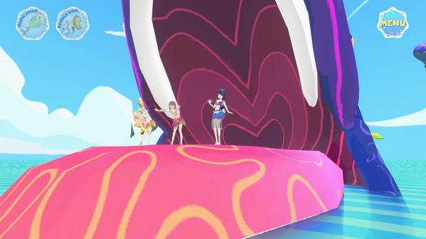 Игра Hop Step Sing! VR Live Hop☆Summer 2nd, скриншот