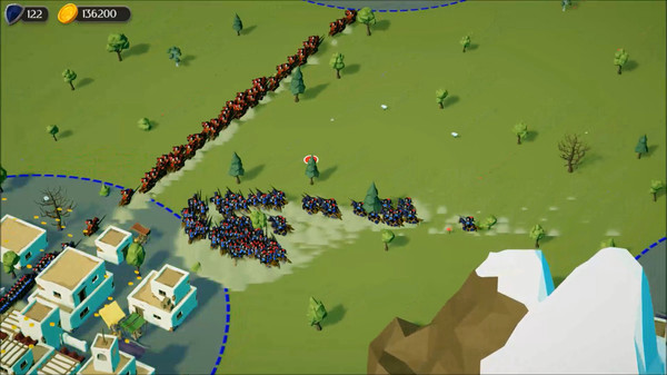 Игра HORDE ATTACK, скриншот