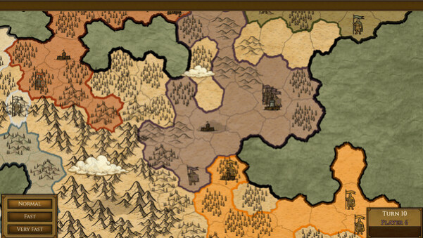 Игра Horn of the Warlord, скриншот