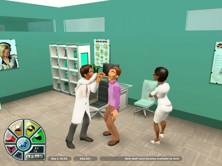 Игра Hospital Tycoon, скриншот