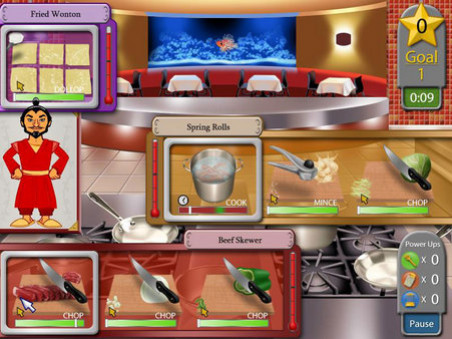 Игра Hot Dish, скриншот
