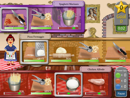 Игра Hot Dish, скриншот