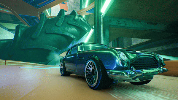 Игра HOT WHEELS - Aston Martin DB5 1963, скриншот