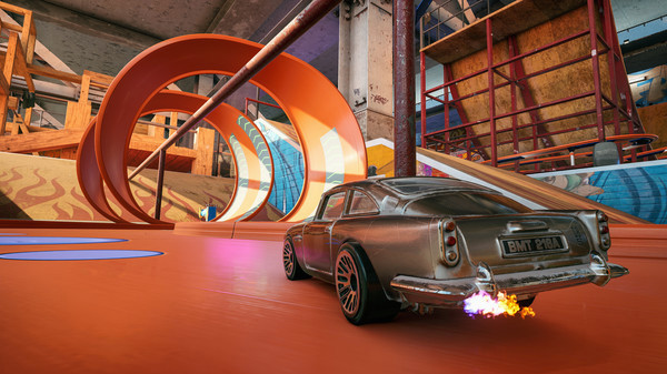 Игра HOT WHEELS - Aston Martin DB5 1963, скриншот