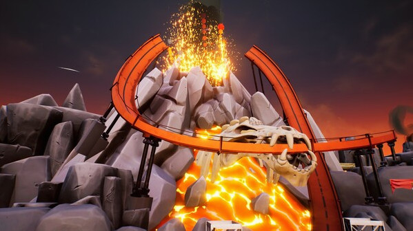 Игра Hot Wheels Monster Trucks: Stunt Mayhem, скриншот