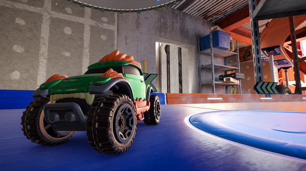 Игра HOT WHEELS - Street Fighter Blanka, скриншот