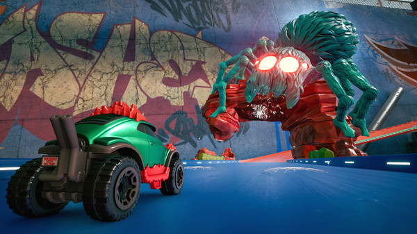 Игра HOT WHEELS - Street Fighter Blanka, скриншот