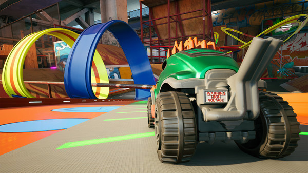 Игра HOT WHEELS - Street Fighter Blanka, скриншот