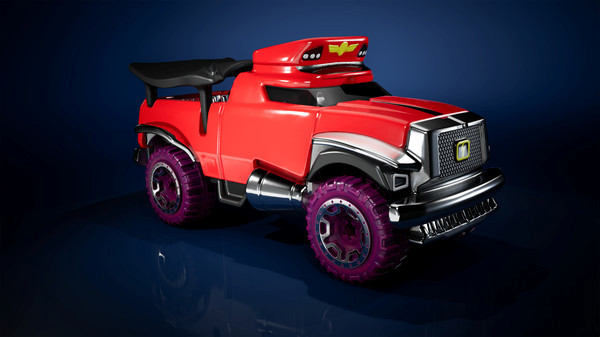 Игра HOT WHEELS - Street Fighter M. Bison, скриншот