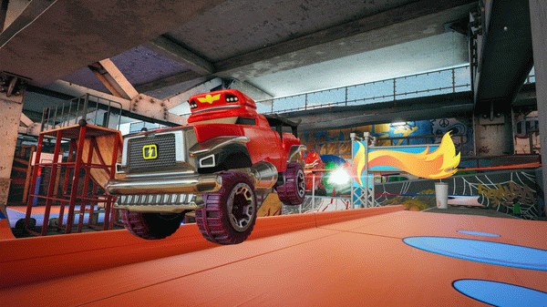 Игра HOT WHEELS - Street Fighter M. Bison, скриншот