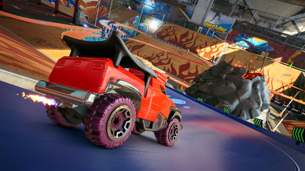 Игра HOT WHEELS - Street Fighter M. Bison, скриншот