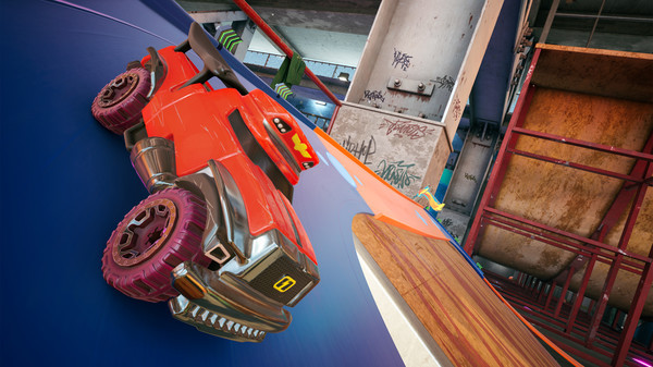 Игра HOT WHEELS - Street Fighter M. Bison, скриншот