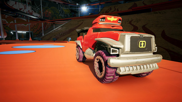 Игра HOT WHEELS - Street Fighter M. Bison, скриншот