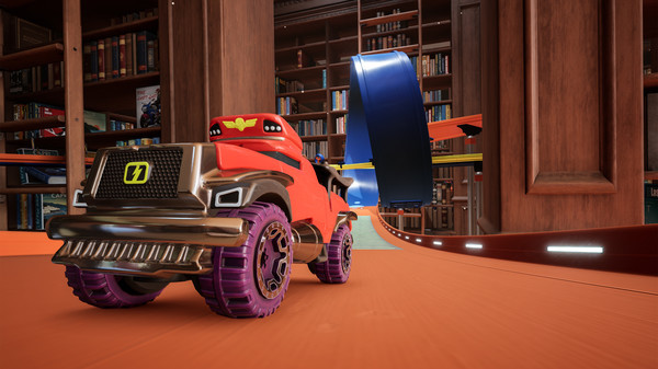 Игра HOT WHEELS - Street Fighter M. Bison, скриншот