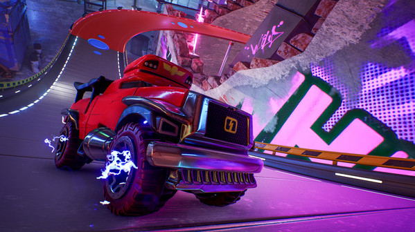Игра HOT WHEELS - Street Fighter M. Bison, скриншот