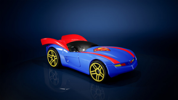 Игра HOT WHEELS - Superman, скриншот