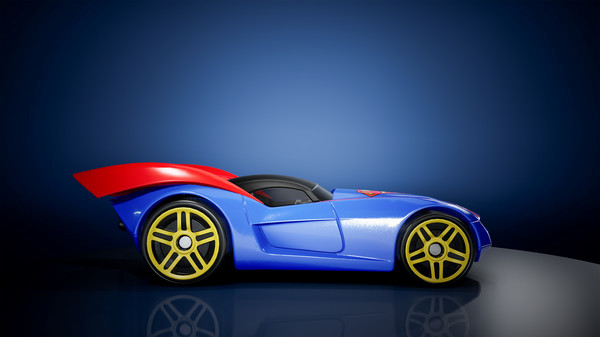 Игра HOT WHEELS - Superman, скриншот