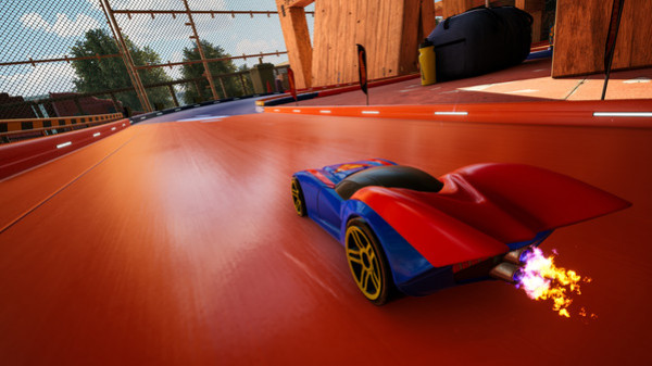 Игра HOT WHEELS - Superman, скриншот