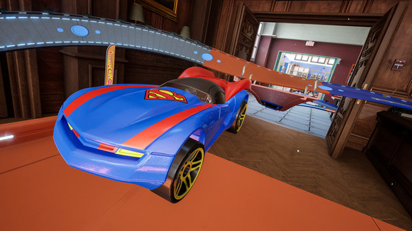 Игра HOT WHEELS - Superman, скриншот