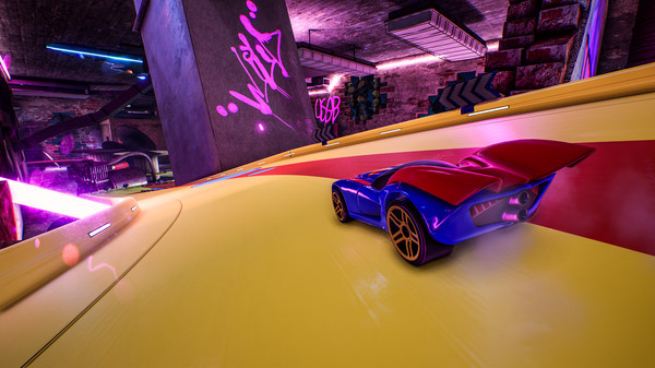 Игра HOT WHEELS - Superman, скриншот