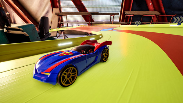 Игра HOT WHEELS - Superman, скриншот
