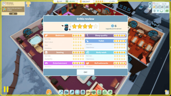 Игра Hotel Architect, скриншот