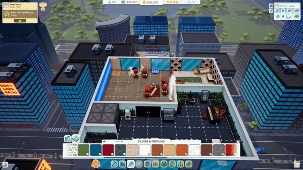 Игра Hotel Architect, скриншот