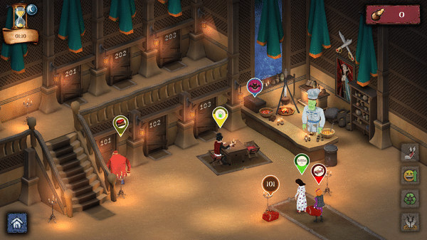 Игра Hotel Dracula, скриншот