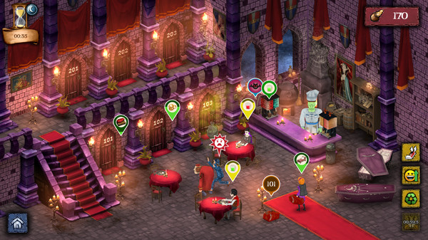 Игра Hotel Dracula, скриншот