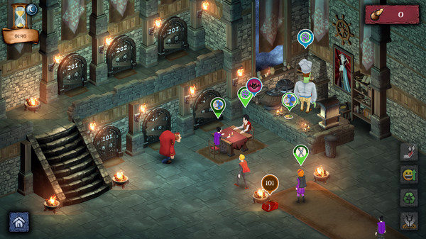 Игра Hotel Dracula, скриншот