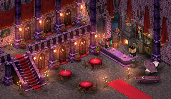 Игра Hotel Dracula, скриншот