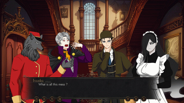 Игра Hotel Perkkow and the Two Vegetarian Werewolves, скриншот