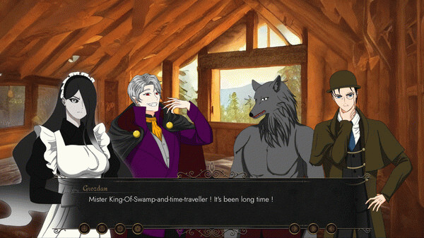 Игра Hotel Perkkow and the Two Vegetarian Werewolves, скриншот