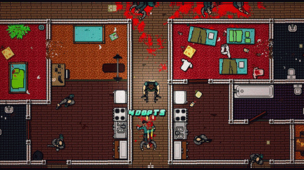 Игра Hotline Miami 2: Wrong Number, скриншот