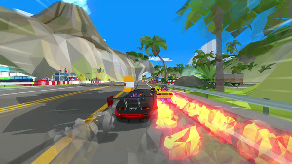 Игра Hotshot Racing, скриншот