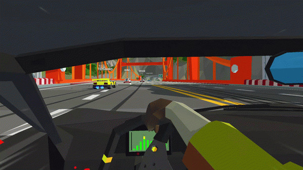 Игра Hotshot Racing, скриншот