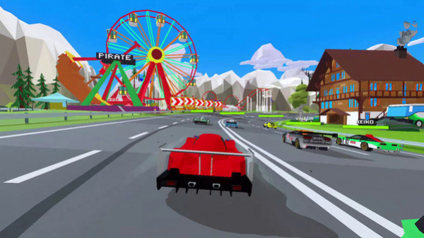 Игра Hotshot Racing, скриншот