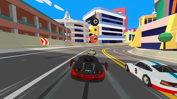 Игра Hotshot Racing, скриншот