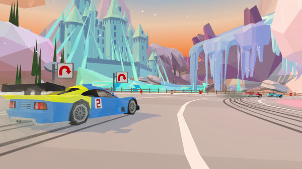 Игра Hotshot Racing, скриншот