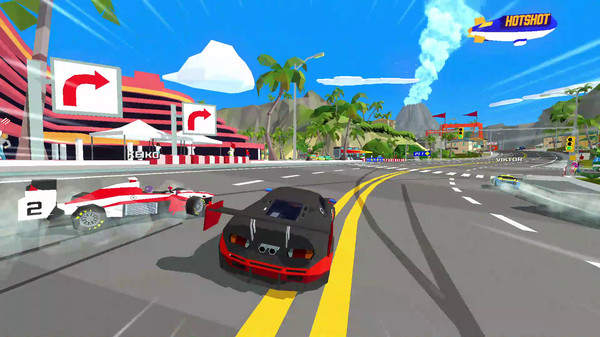 Игра Hotshot Racing, скриншот