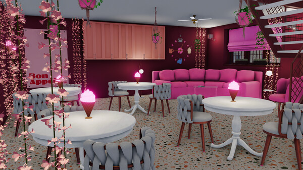 Игра House Flipper - Dine Out DLC, скриншот