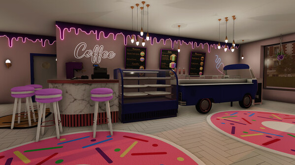 Игра House Flipper - Dine Out DLC, скриншот