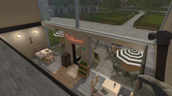 Игра House Flipper - Dine Out DLC, скриншот