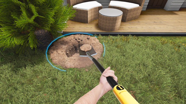 Игра House Flipper - Garden DLC, скриншот