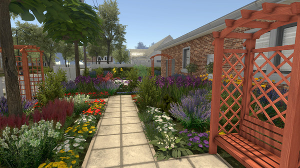Игра House Flipper - Garden DLC, скриншот