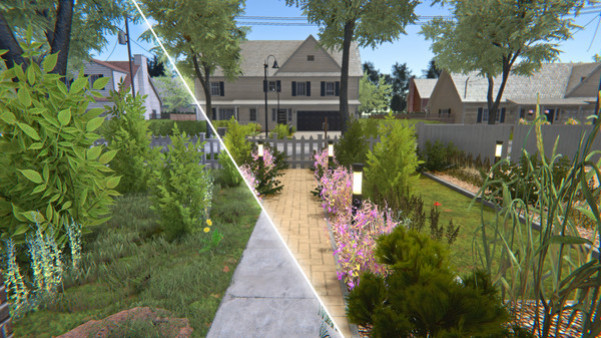 Игра House Flipper - Garden DLC, скриншот