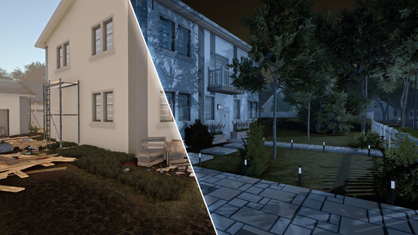 Игра House Flipper - Garden DLC, скриншот